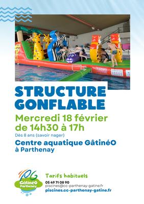 Structure gonflable à GâtinéO