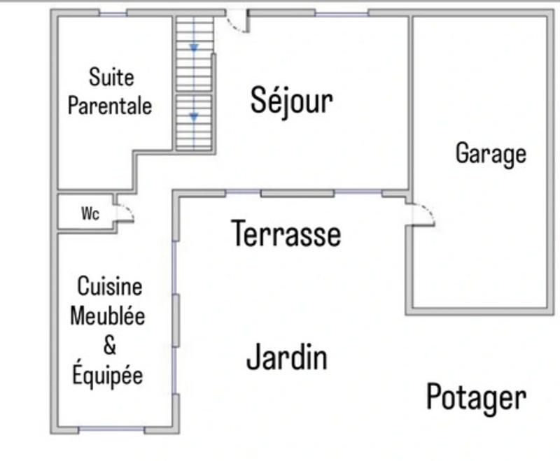 Maison - 82 m² - 4 pièces
