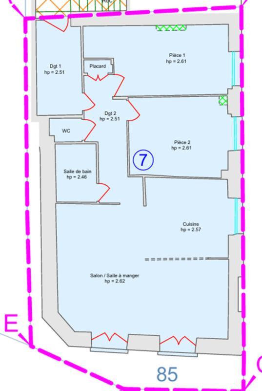 Immeuble - 230 m² - 16 pièces