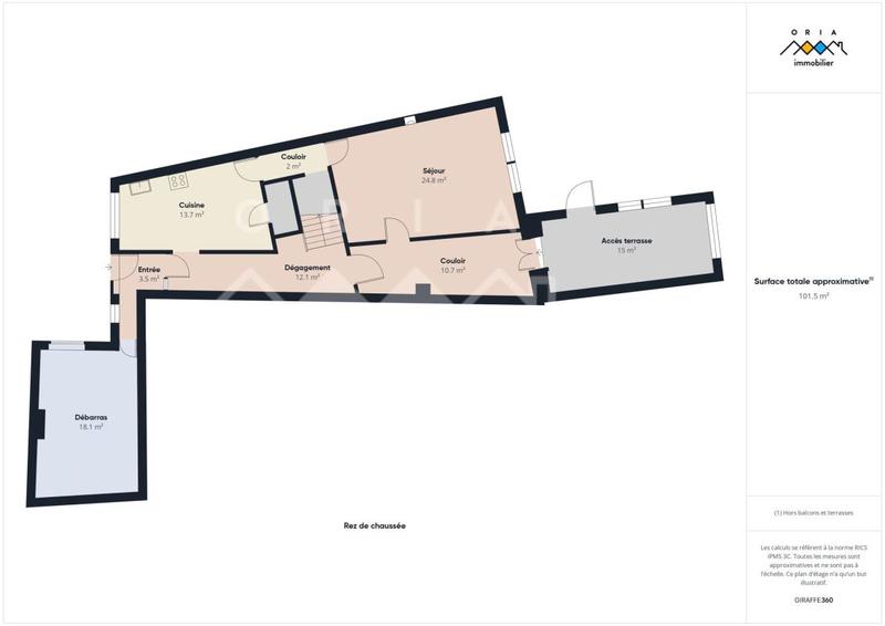 Maison - 130 m² - 5 pièces