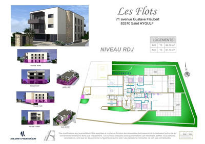 Appartement - 81 m² - 3 pièces