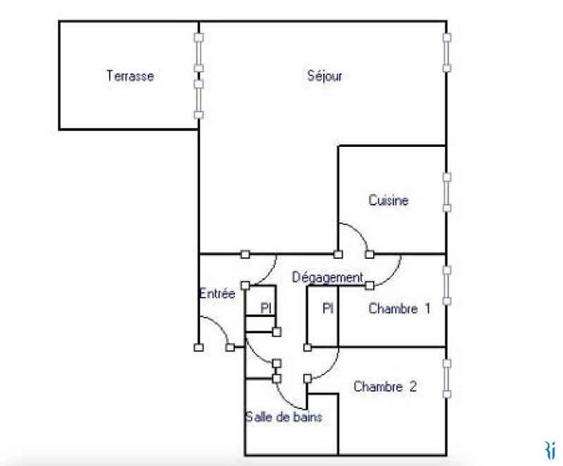 Appartement - 73 m² - 3 pièces