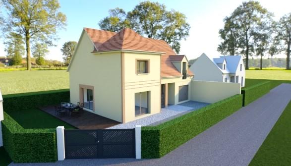 Terrain constructible - 855 m²
