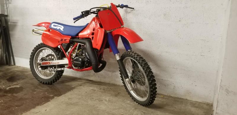 Honda Cr 250 honda rouge 0250 704