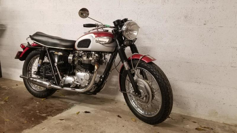 Triumph Bonneville t120 r triumph 0650 580