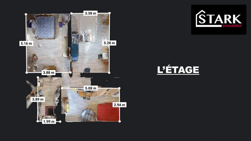 Maison - 121 m² - 5 pièces