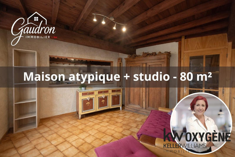 Maison - 80 m² - 5 pièces