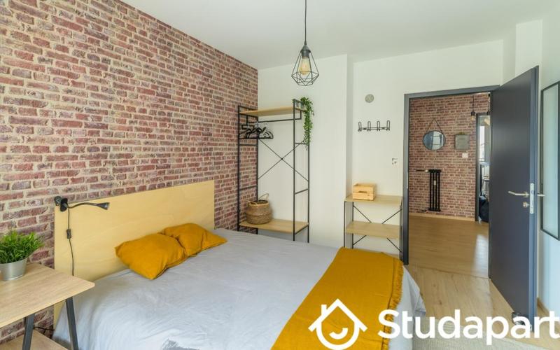 Chambre - 11 m² - 1 pièce