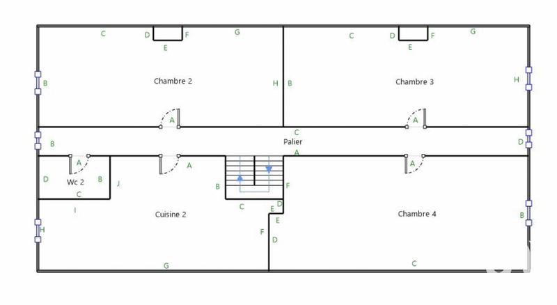 Maison de village - 147 m² - 8 pièces