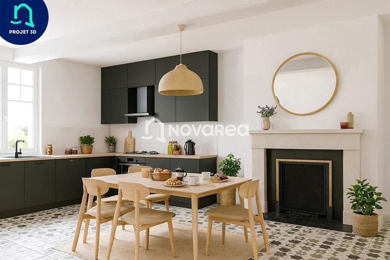 Maison - 195 m² - 8 pièces