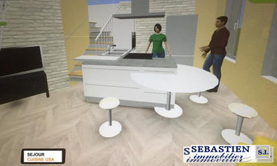 Duplex - 84 m² - 5 pièces