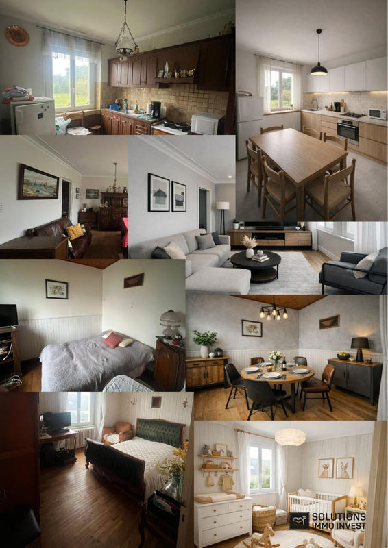 Maison ancienne - 89 m² - 7 pièces