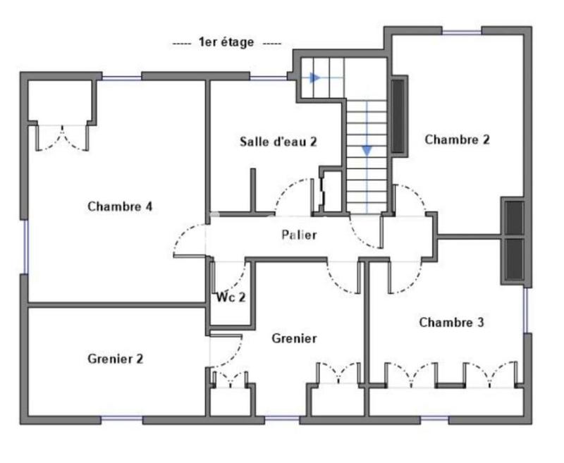 Maison - 133 m² - 7 pièces