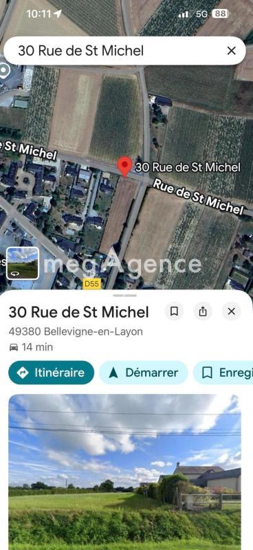 Terrain constructible - 2 860 m²