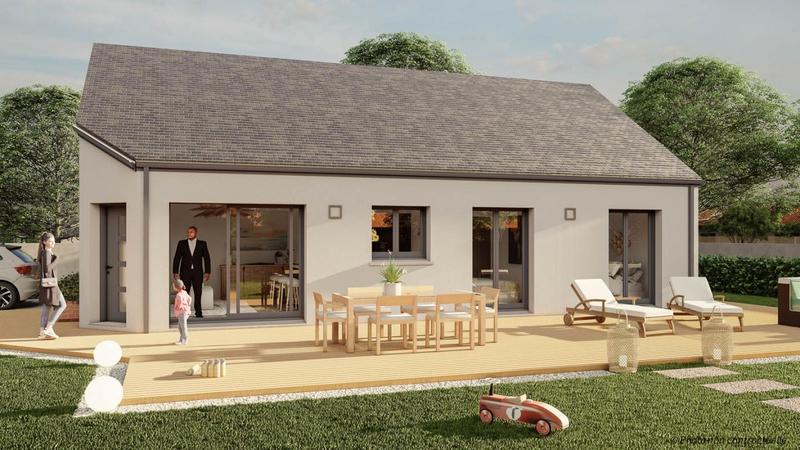 Maison - 72 m² - 5 pièces