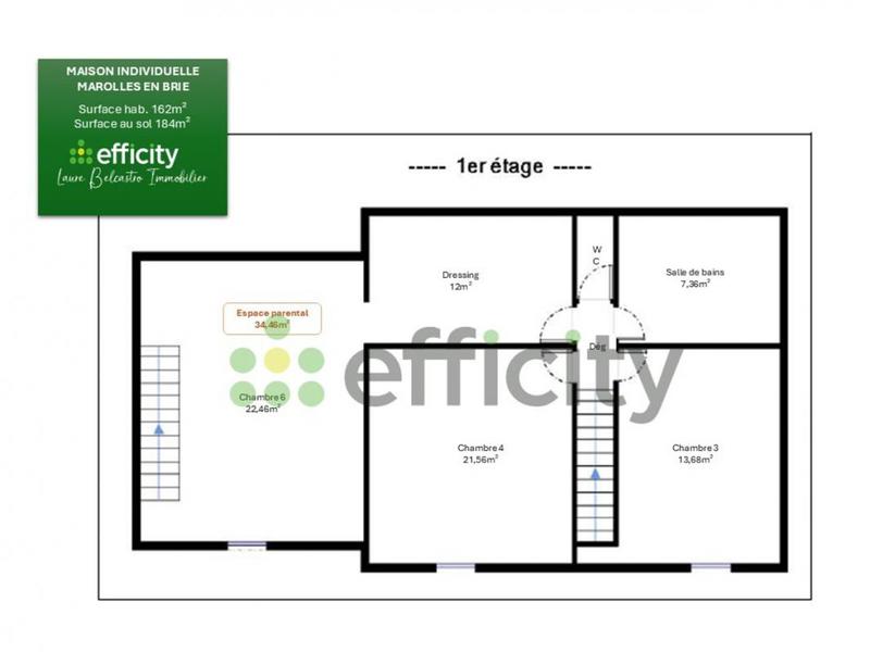 Pavillon - 184 m² - 8 pièces
