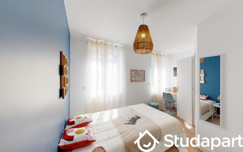 Chambre - 10 m² - 1 pièce