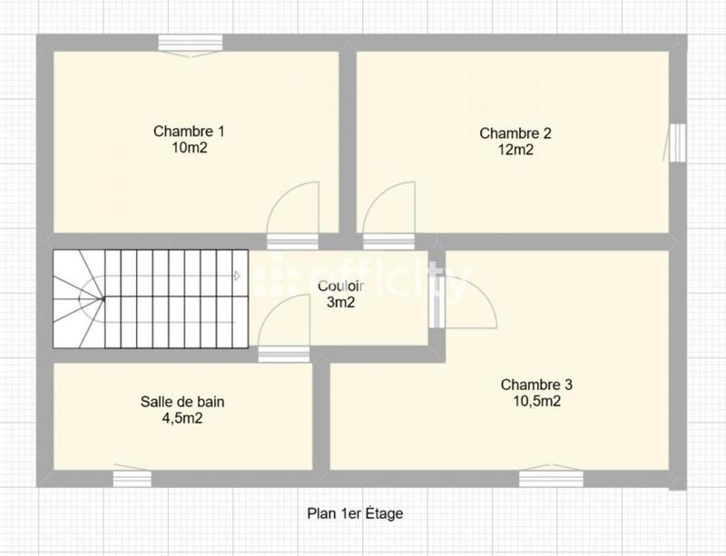 Maison - 80 m² - 4 pièces