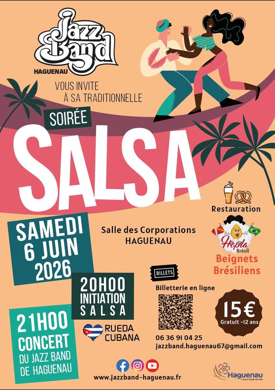 Soirée Salsa avec le Jazzband Haguenau