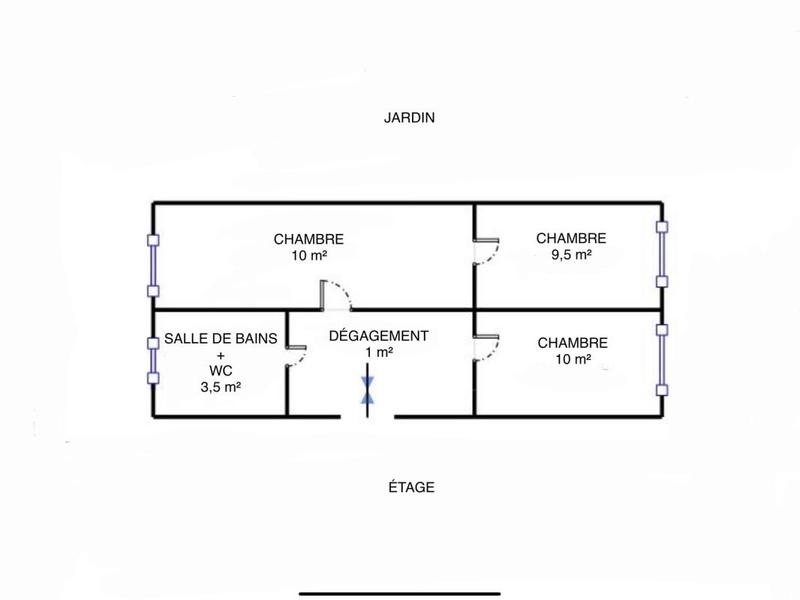 Maison - 117 m² - 4 pièces