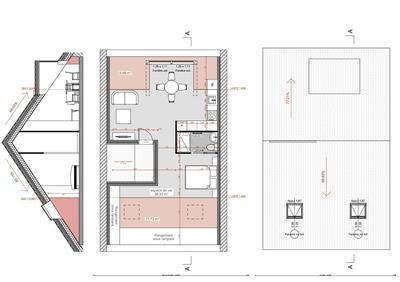Appartement - 37 m² - 2 pièces