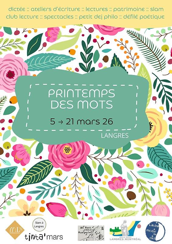 Club Lecture "Printemps des mots"