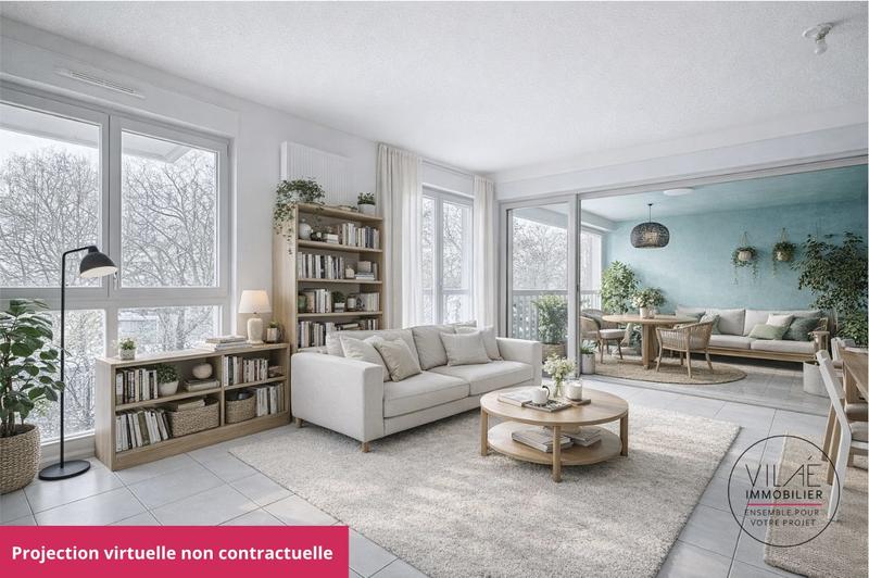 Appartement - 44 m² - 2 pièces