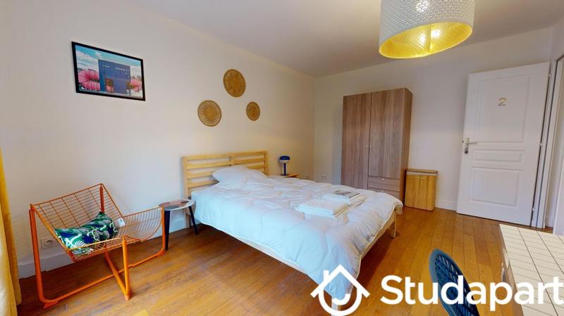 Chambre - 10 m² - 1 pièce