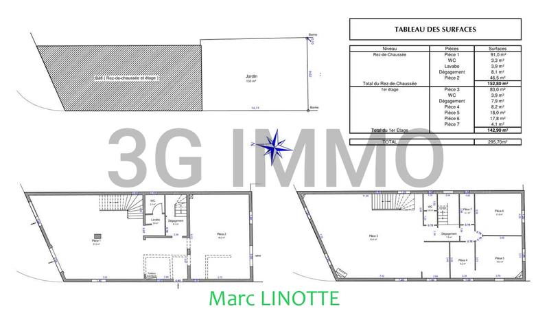 Immeuble - 296 m²