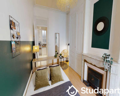 Chambre - 40 m² - 1 pièce