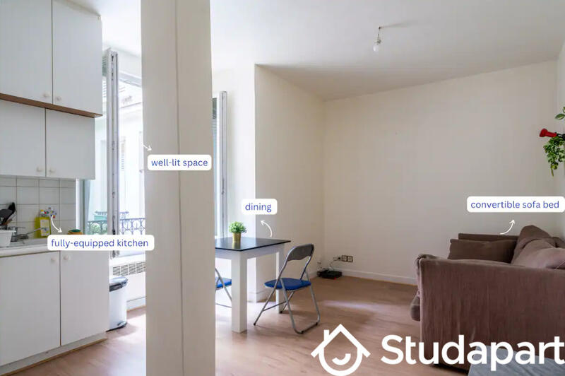 Appartement - 27 m² - 1 pièce