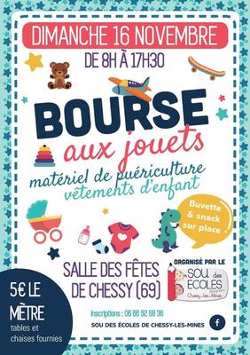 Bourse aux jouets - puériculture 2025