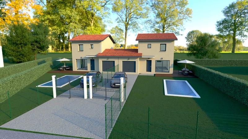 Maison - 90 m² - 5 pièces