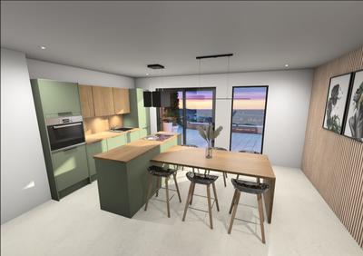 Appartement - 77 m² - 4 pièces