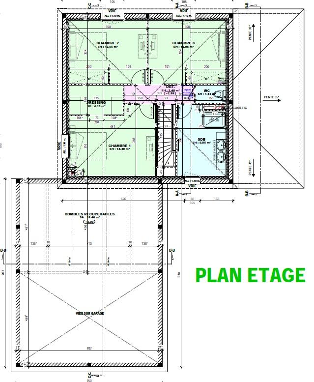 Maison - 157 m² - 6 pièces