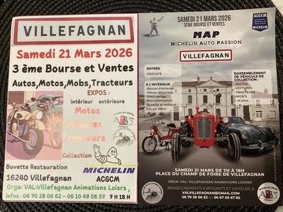 3ème bourse et ventes : autos - motos - mobs - tracteurs