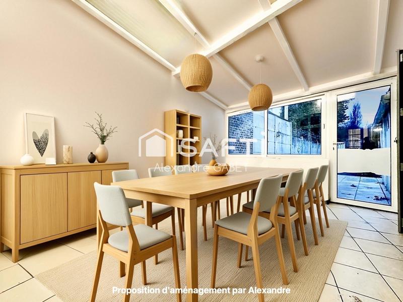 Maison - 104 m² - 6 pièces