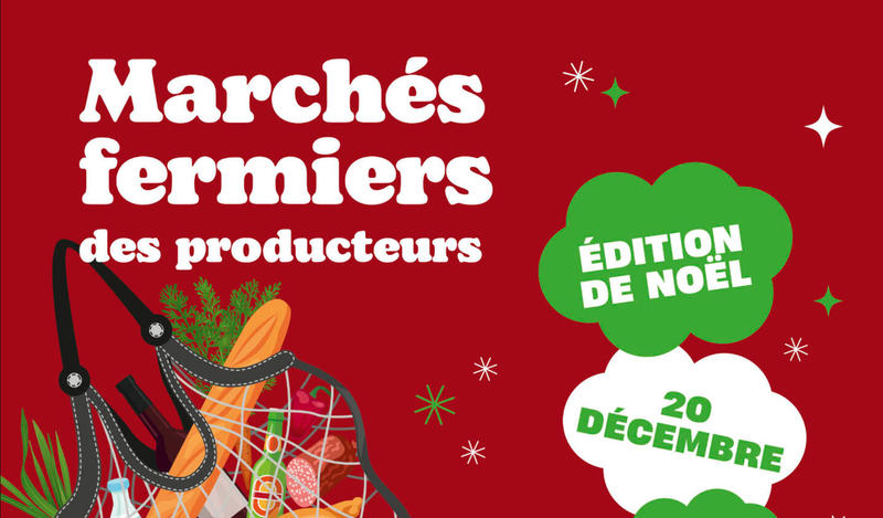Marché fermier des Producteurs de Noël