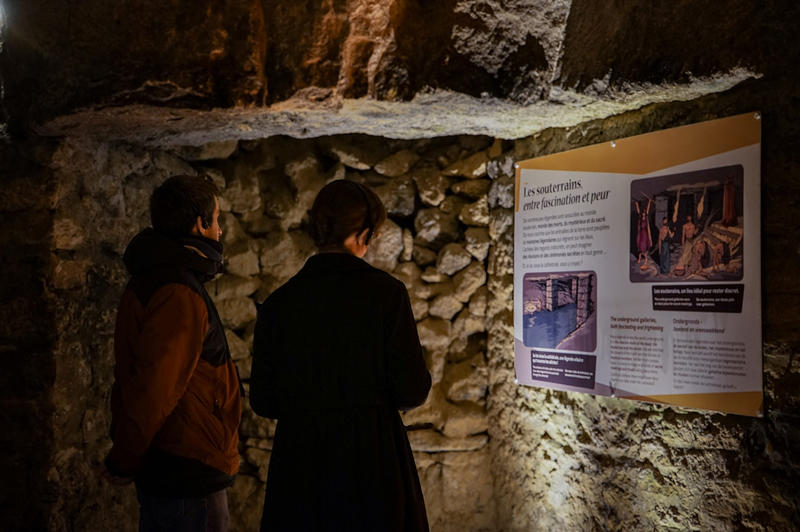 Visite guidée des souterrains de Laon