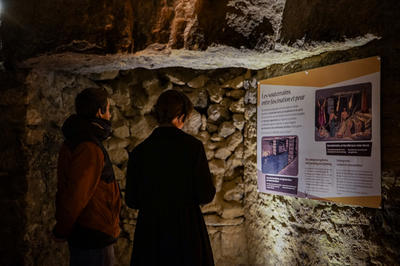 Visite guidée des souterrains de Laon