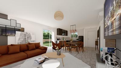 Maison - 80 m² - 4 pièces