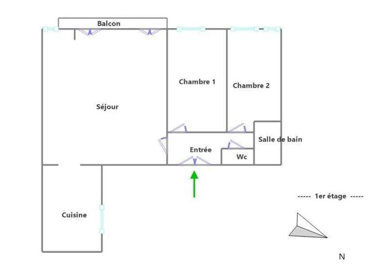 Appartement - 126 m² - 6 pièces