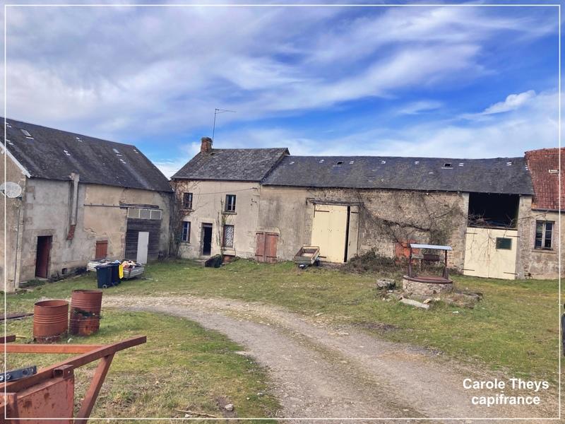 Corps de ferme - 150 m² - 1 pièce