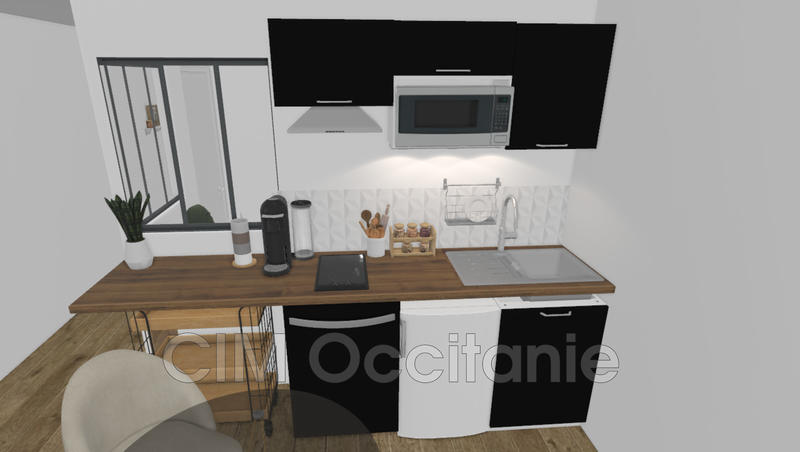 Appartement - 30 m² - 1 pièce