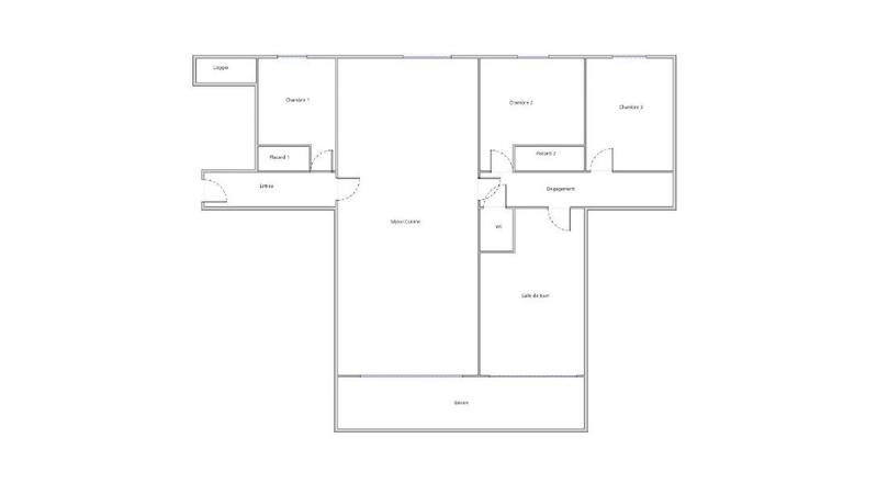 Appartement - 82 m² - 4 pièces