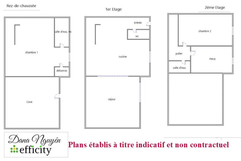Maison - 80 m² - 4 pièces