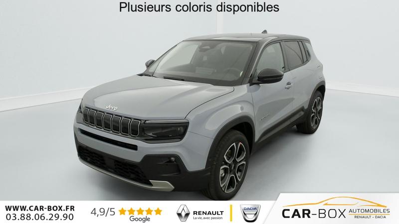 Jeep Avenger 1.2 Turbo T3 110 ch e-Hybrid Bvr6 Summit