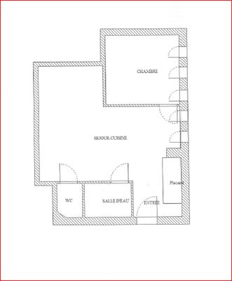 Appartement - 32 m² - 2 pièces