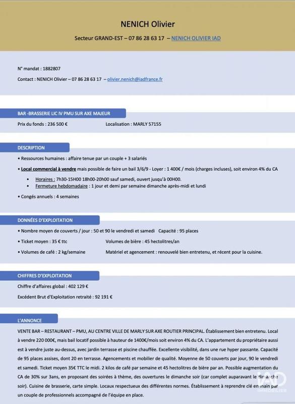 Local commercial - 230 m²