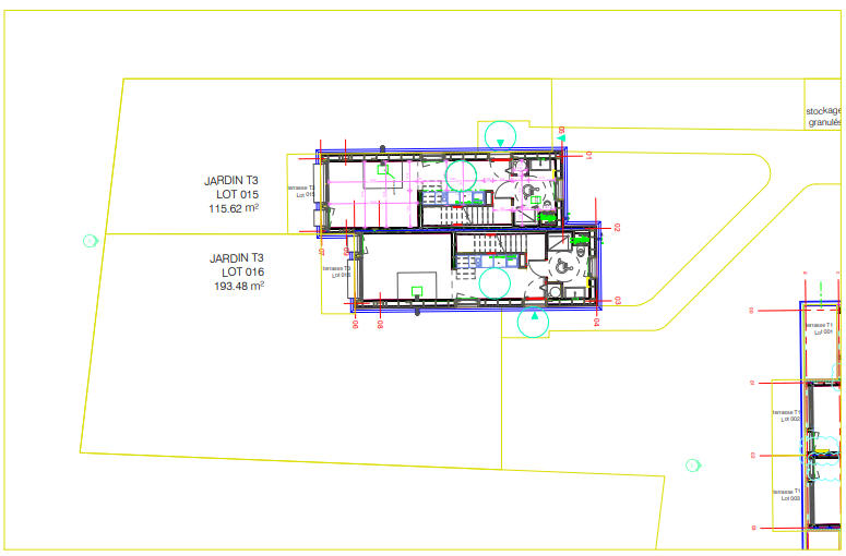 Appartement - 60 m² - 3 pièces